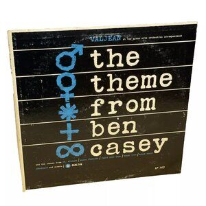 Valjean The Theme From Ben Casey (Vinyl, 1962) Carlton LP 143 Good+ LP Record
